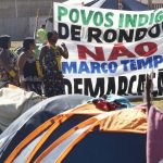 DPU acompanha acampamento indígena contra o marco temporal em Brasília (DF)