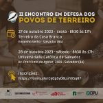 Proteção dos povos e casas de terreiro é tema de curso na Bahia