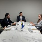 DPU e OIM fazem reunião para debater renovação de memorando de entendimento