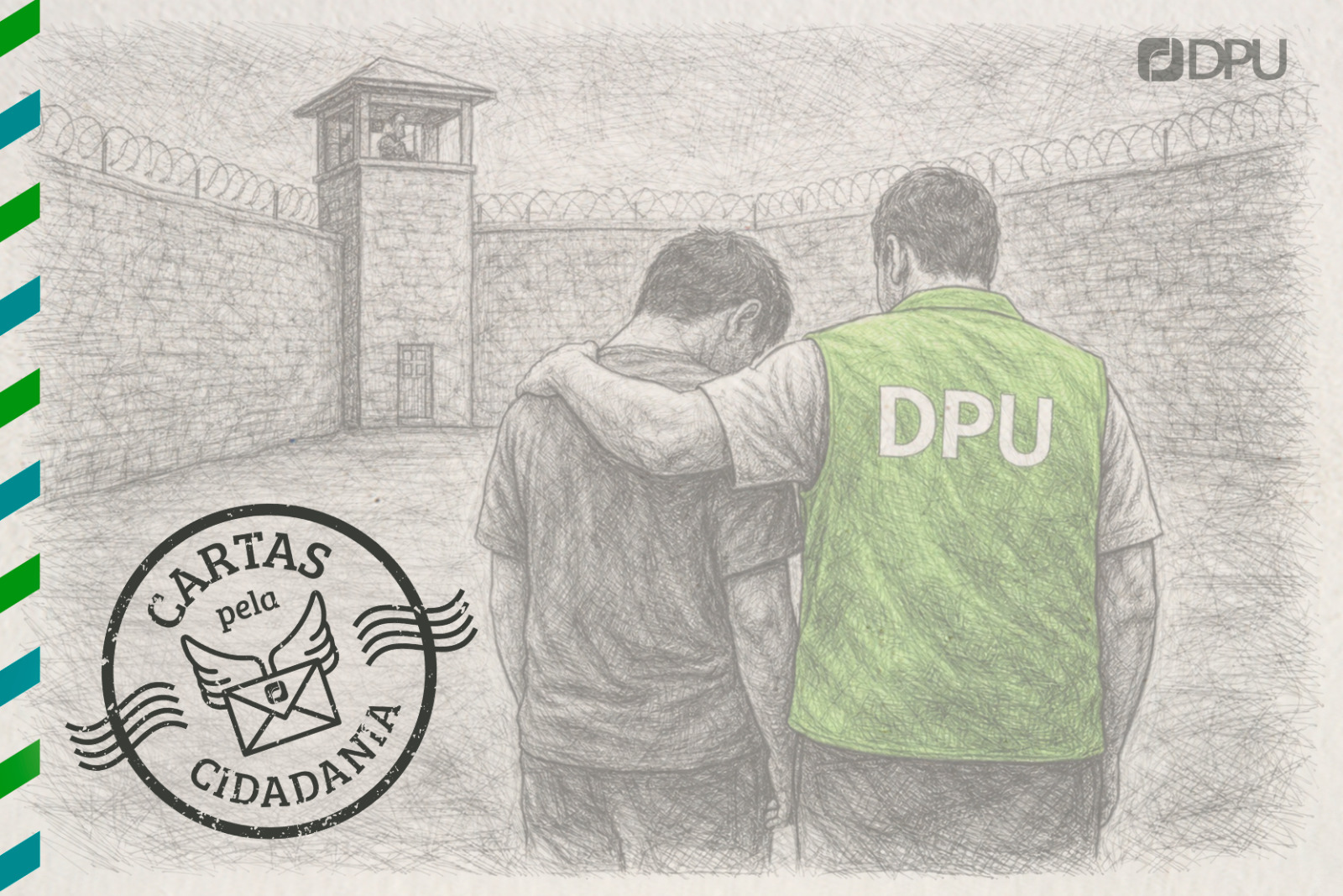 Cartas pela Cidadania |  Usuários condenados injustamente por tráfico têm pena revisada com apoio da DPU