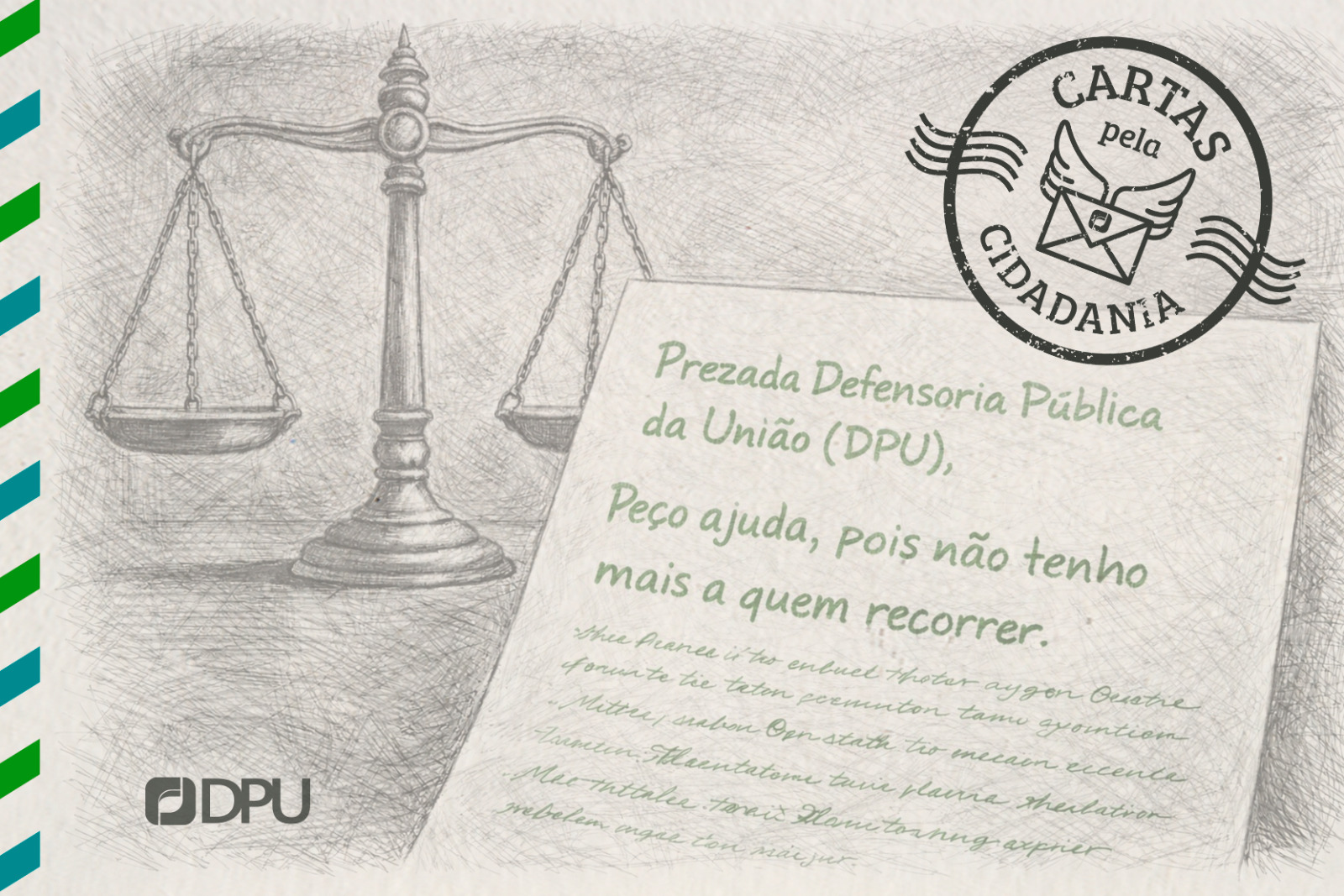 Cartas pela Cidadania | Pedidos de socorro que são atendidos