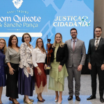 Tarcijany Linhares é homenageada com Troféu Dom Quixote em edição especial Bernardo Cabral